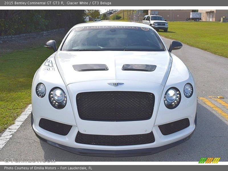 Glacier White / GT3 Beluga 2015 Bentley Continental GT GT3 R