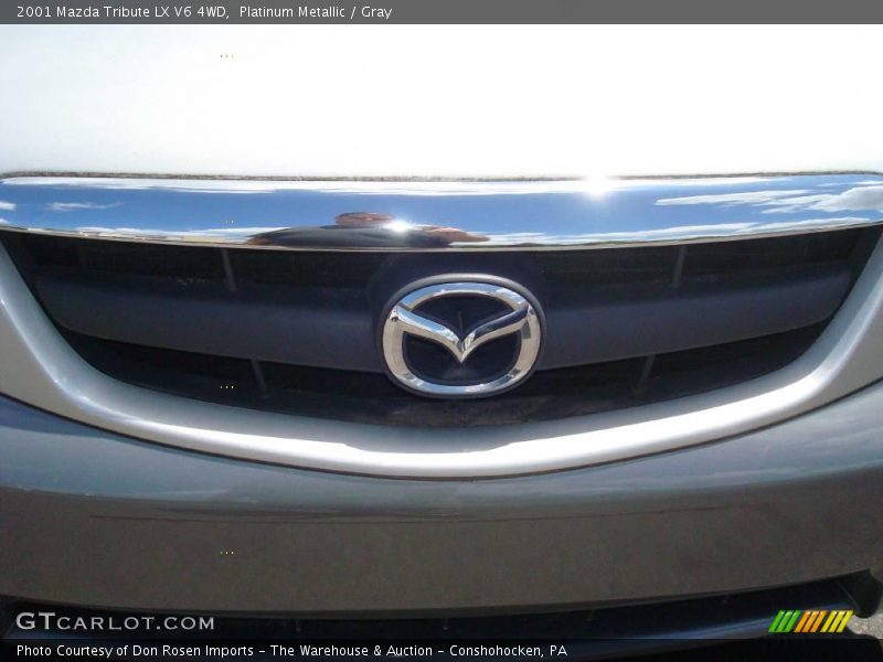 Platinum Metallic / Gray 2001 Mazda Tribute LX V6 4WD
