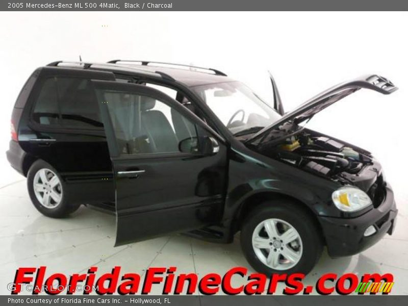 Black / Charcoal 2005 Mercedes-Benz ML 500 4Matic