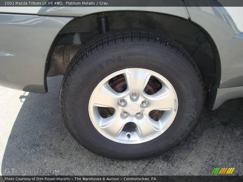 Platinum Metallic / Gray 2001 Mazda Tribute LX V6 4WD