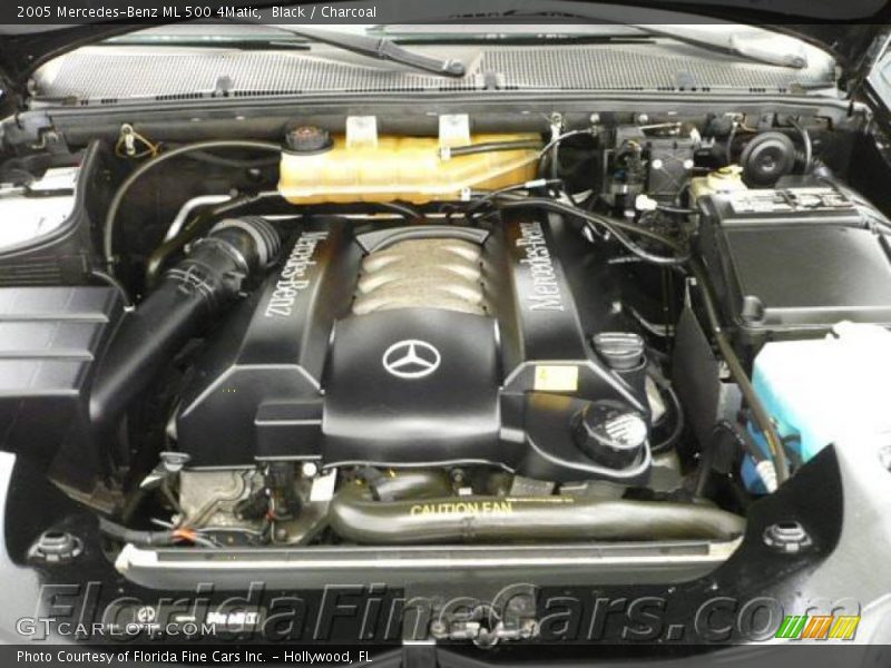 Black / Charcoal 2005 Mercedes-Benz ML 500 4Matic