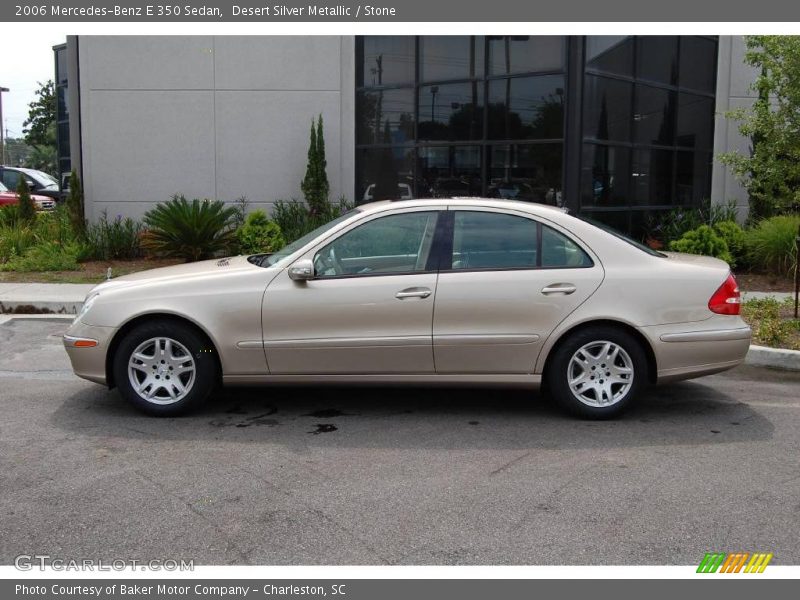 Desert Silver Metallic / Stone 2006 Mercedes-Benz E 350 Sedan