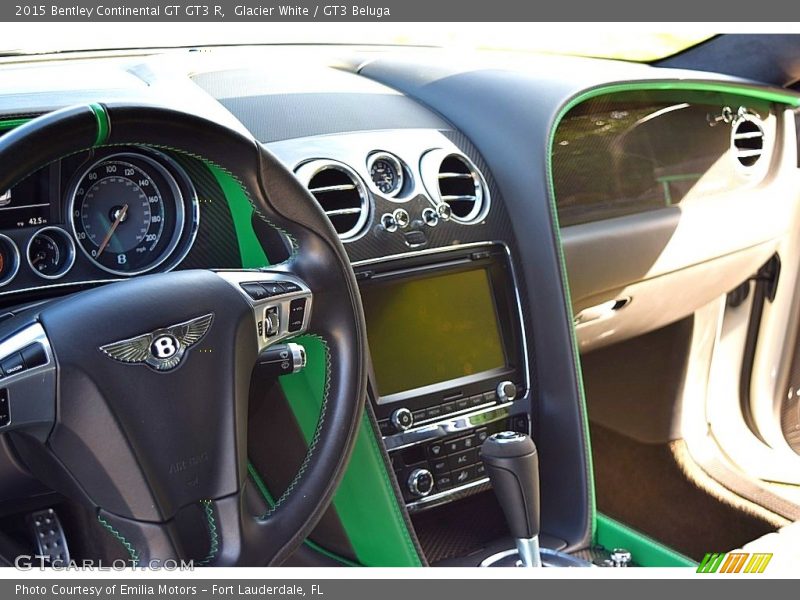 Dashboard of 2015 Continental GT GT3 R