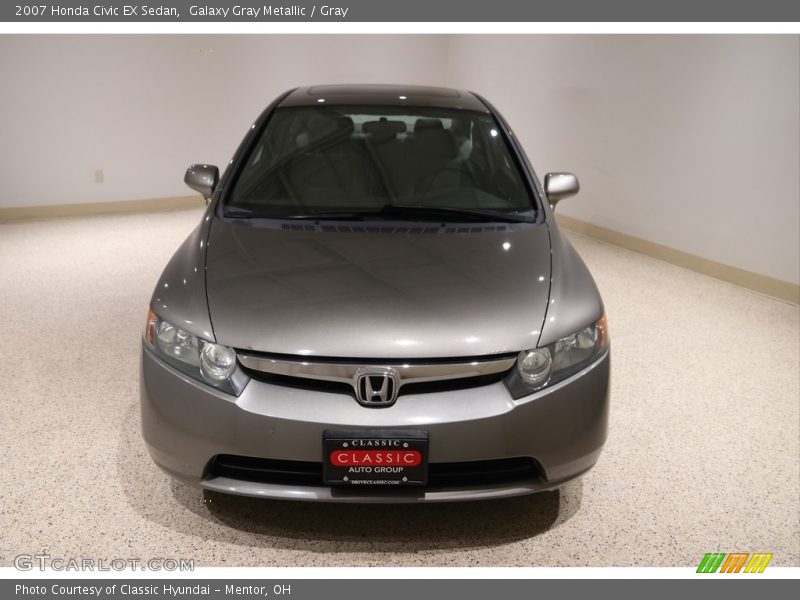 Galaxy Gray Metallic / Gray 2007 Honda Civic EX Sedan
