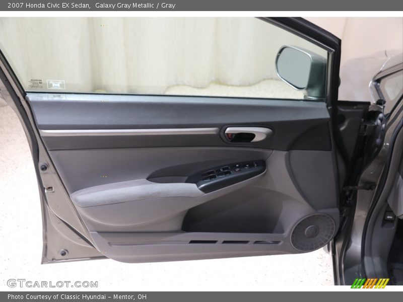 Galaxy Gray Metallic / Gray 2007 Honda Civic EX Sedan