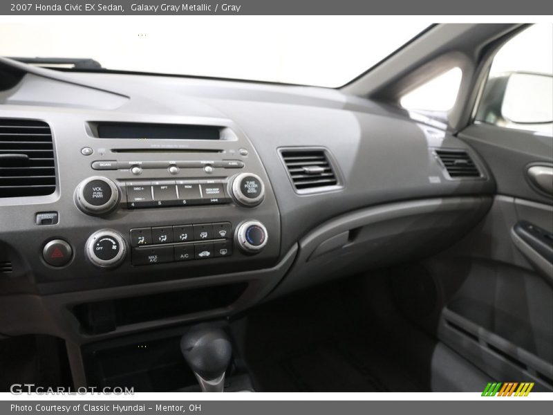 Galaxy Gray Metallic / Gray 2007 Honda Civic EX Sedan