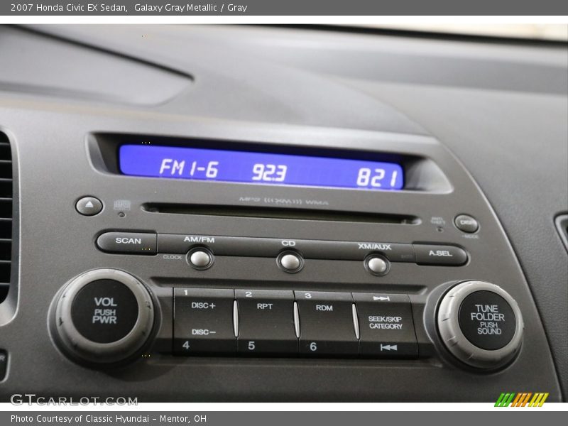 Galaxy Gray Metallic / Gray 2007 Honda Civic EX Sedan