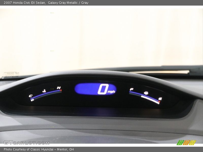 Galaxy Gray Metallic / Gray 2007 Honda Civic EX Sedan