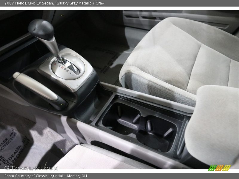Galaxy Gray Metallic / Gray 2007 Honda Civic EX Sedan