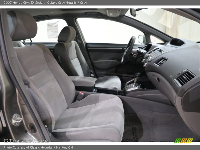 Galaxy Gray Metallic / Gray 2007 Honda Civic EX Sedan