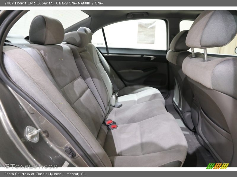 Galaxy Gray Metallic / Gray 2007 Honda Civic EX Sedan