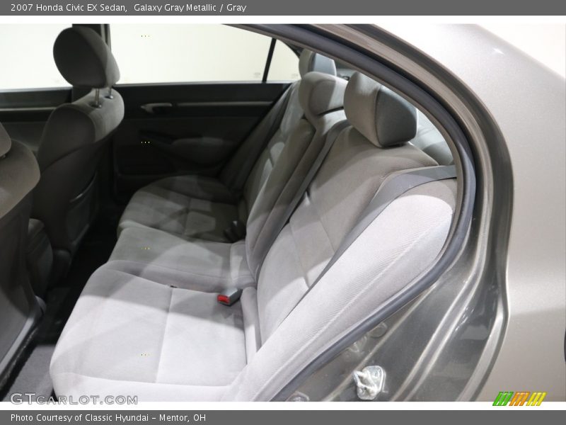 Galaxy Gray Metallic / Gray 2007 Honda Civic EX Sedan