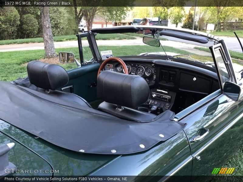 Racing Green / Black 1972 MG MGB