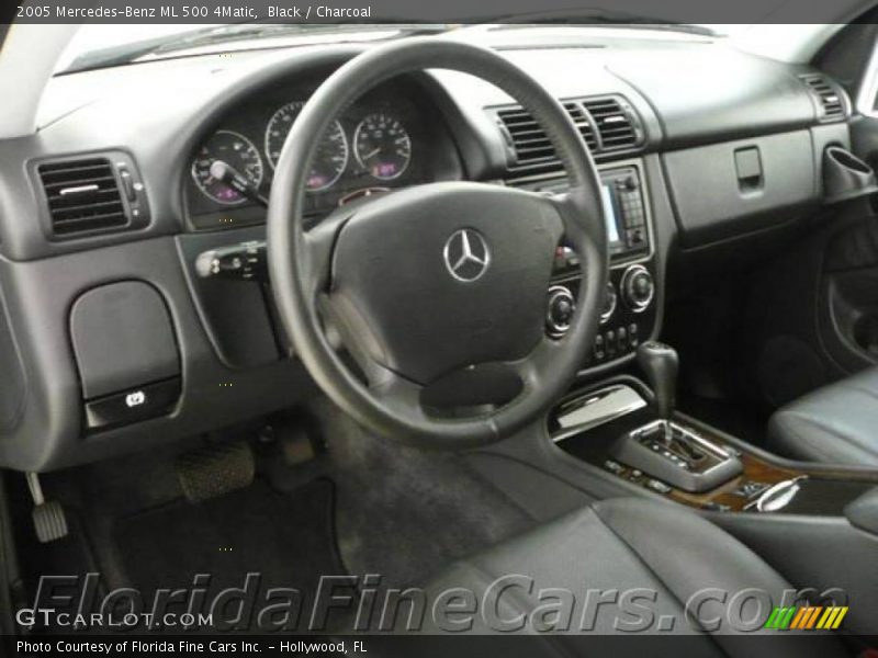 Black / Charcoal 2005 Mercedes-Benz ML 500 4Matic