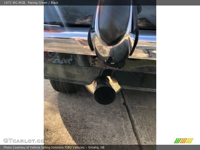 Exhaust of 1972 MGB 