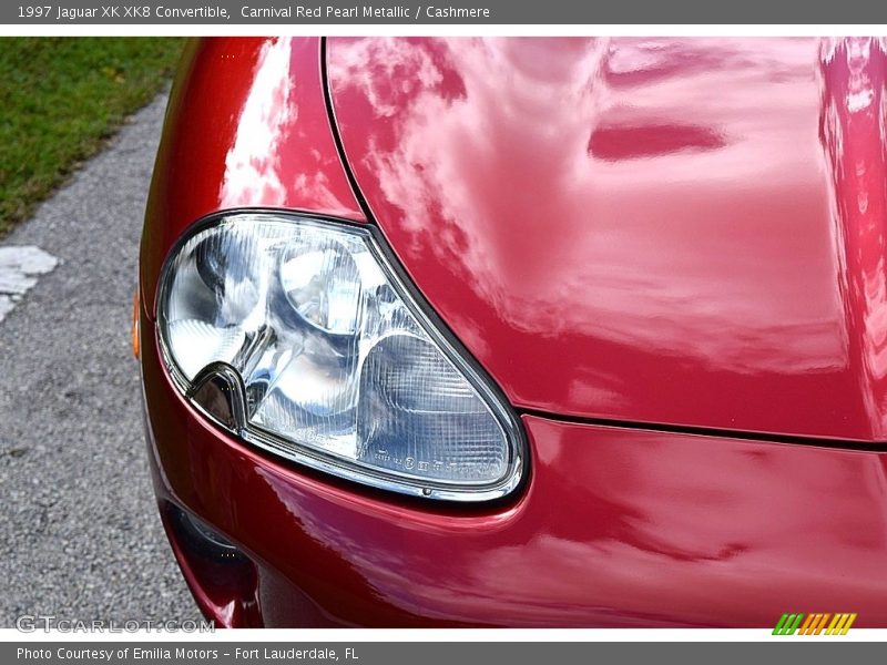 Carnival Red Pearl Metallic / Cashmere 1997 Jaguar XK XK8 Convertible