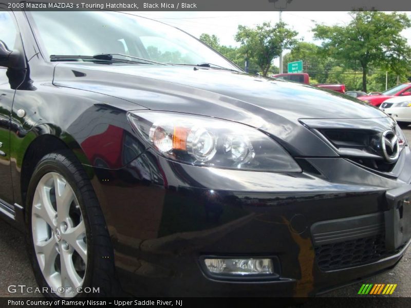 Black Mica / Black 2008 Mazda MAZDA3 s Touring Hatchback