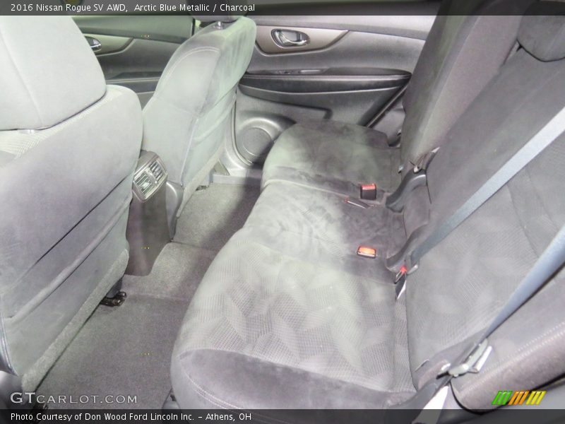 Arctic Blue Metallic / Charcoal 2016 Nissan Rogue SV AWD