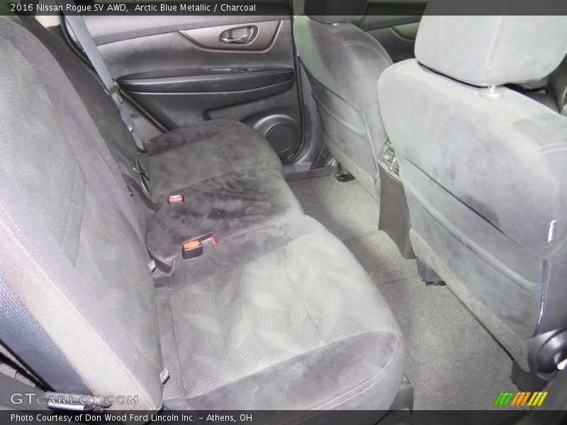 Arctic Blue Metallic / Charcoal 2016 Nissan Rogue SV AWD