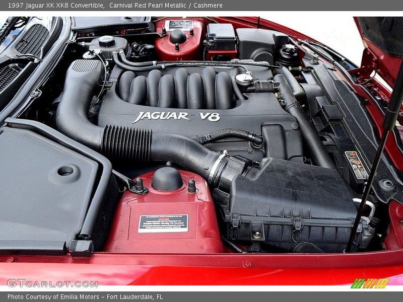  1997 XK XK8 Convertible Engine - 4.0 Liter DOHC 32-Valve V8
