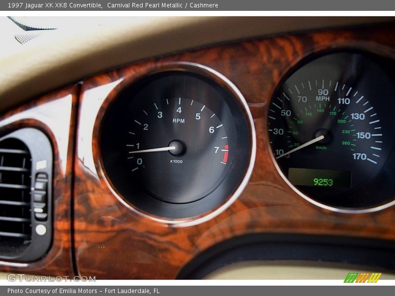  1997 XK XK8 Convertible XK8 Convertible Gauges