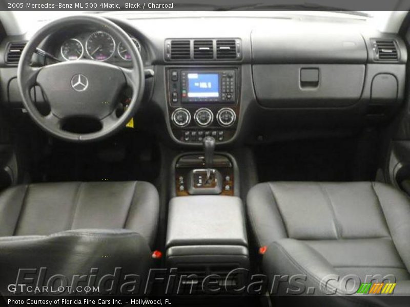 Black / Charcoal 2005 Mercedes-Benz ML 500 4Matic