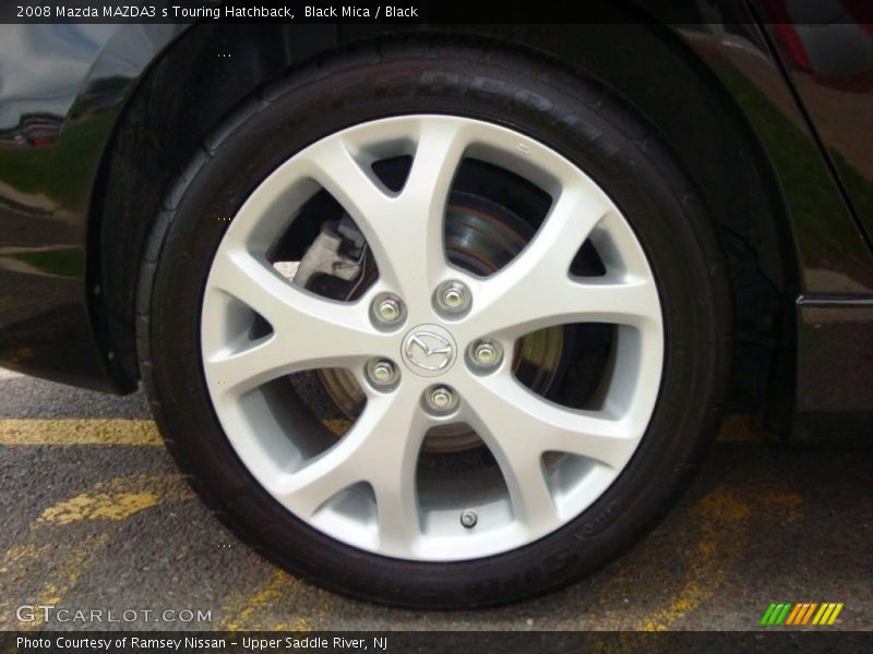 Black Mica / Black 2008 Mazda MAZDA3 s Touring Hatchback