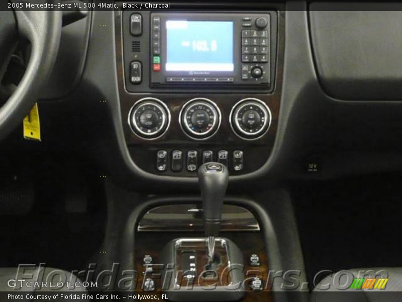 Black / Charcoal 2005 Mercedes-Benz ML 500 4Matic