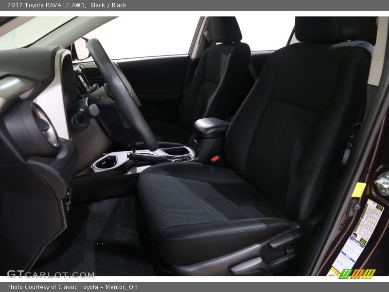 Black / Black 2017 Toyota RAV4 LE AWD