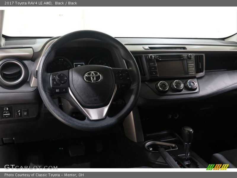 Black / Black 2017 Toyota RAV4 LE AWD