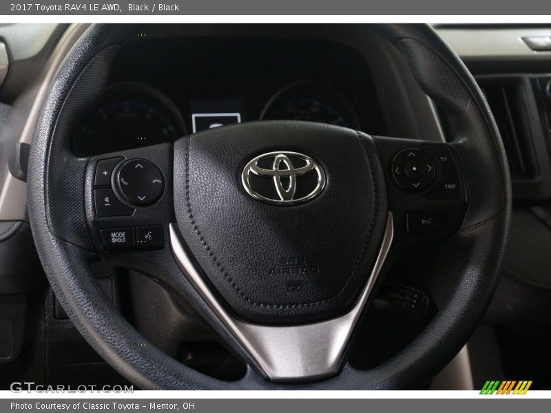 Black / Black 2017 Toyota RAV4 LE AWD