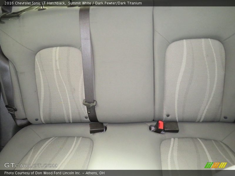 Summit White / Dark Pewter/Dark Titanium 2016 Chevrolet Sonic LT Hatchback