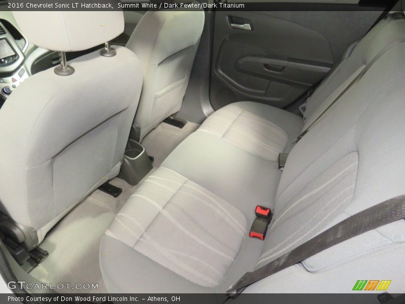 Summit White / Dark Pewter/Dark Titanium 2016 Chevrolet Sonic LT Hatchback