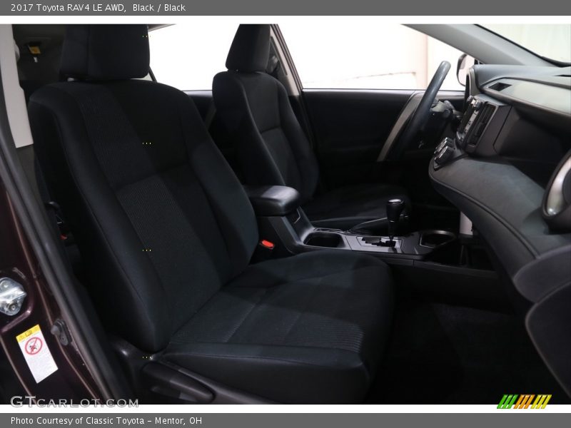Black / Black 2017 Toyota RAV4 LE AWD