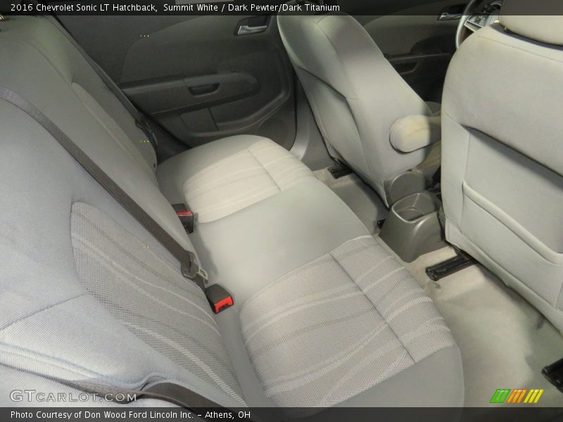 Summit White / Dark Pewter/Dark Titanium 2016 Chevrolet Sonic LT Hatchback