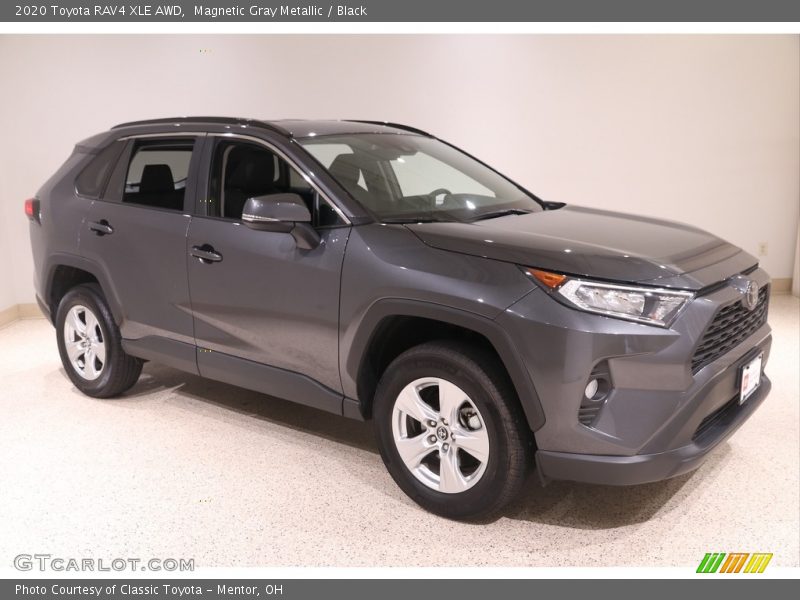 Magnetic Gray Metallic / Black 2020 Toyota RAV4 XLE AWD