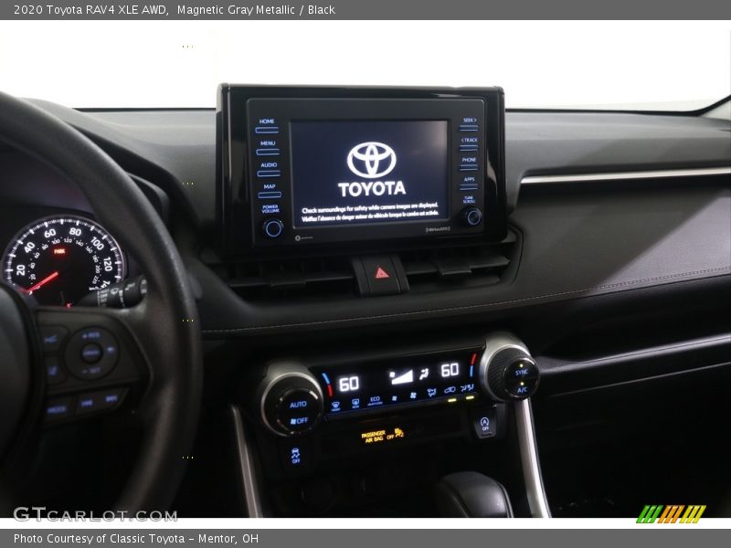 Magnetic Gray Metallic / Black 2020 Toyota RAV4 XLE AWD