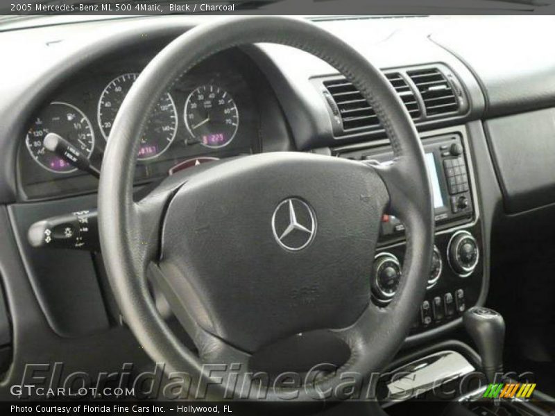 Black / Charcoal 2005 Mercedes-Benz ML 500 4Matic
