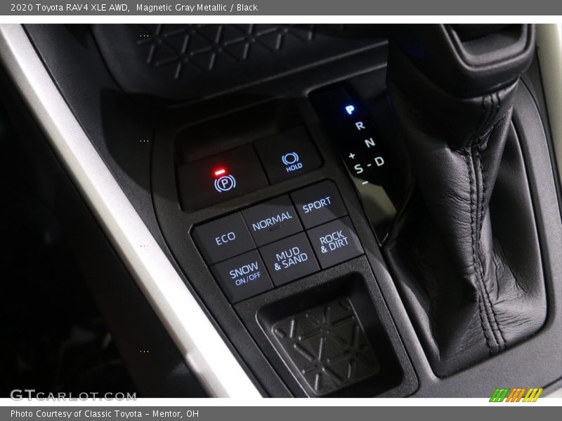 Magnetic Gray Metallic / Black 2020 Toyota RAV4 XLE AWD