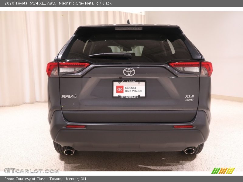 Magnetic Gray Metallic / Black 2020 Toyota RAV4 XLE AWD