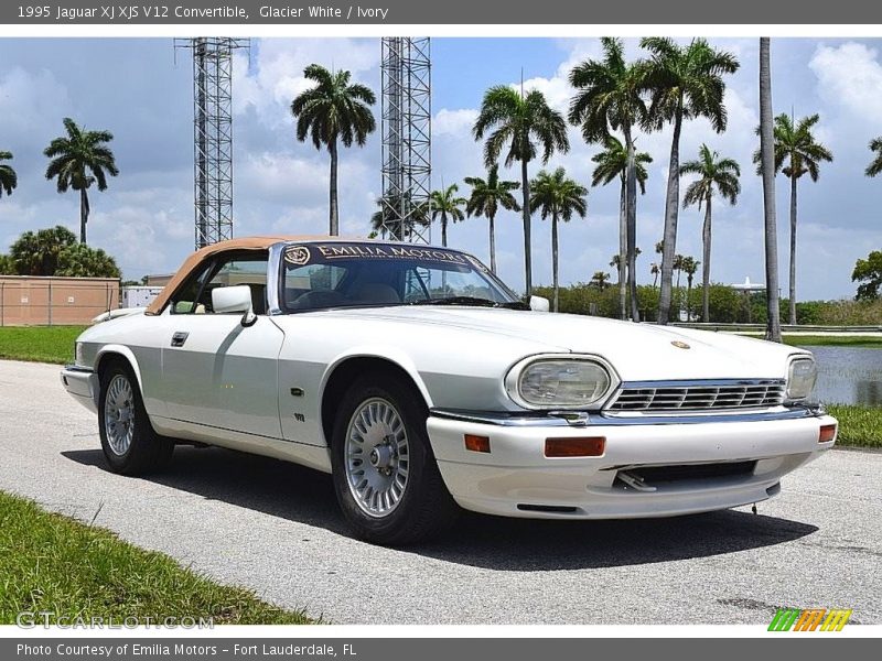 Front 3/4 View of 1995 XJ XJS V12 Convertible