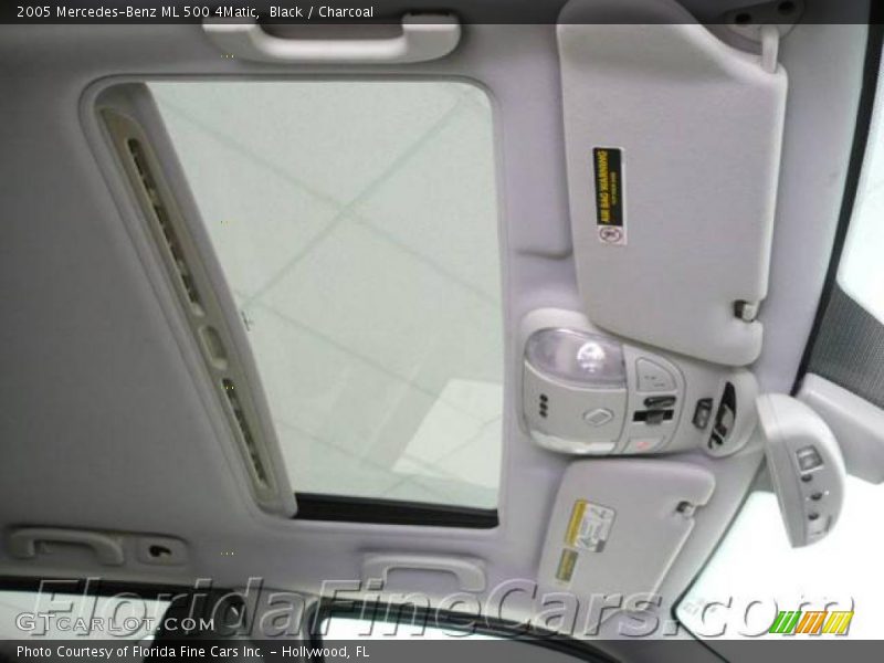 Black / Charcoal 2005 Mercedes-Benz ML 500 4Matic