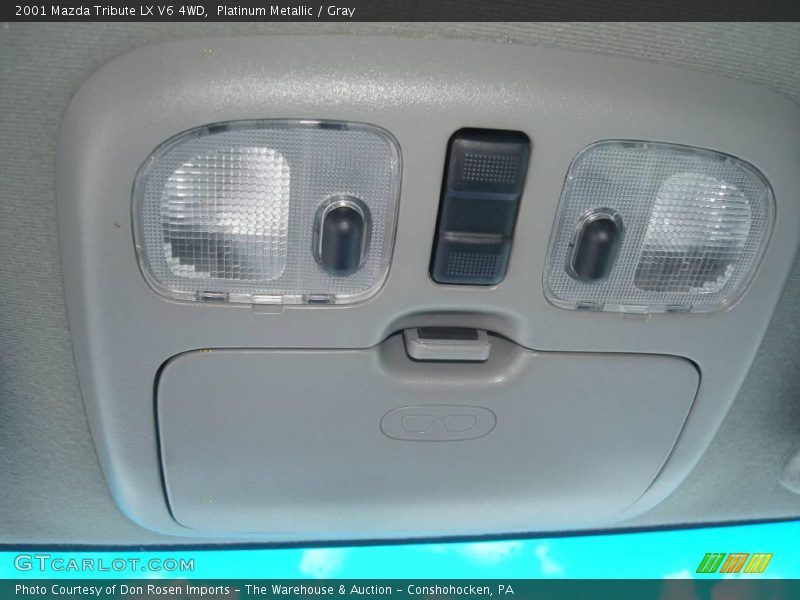 Platinum Metallic / Gray 2001 Mazda Tribute LX V6 4WD