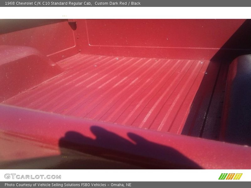Custom Dark Red / Black 1968 Chevrolet C/K C10 Standard Regular Cab