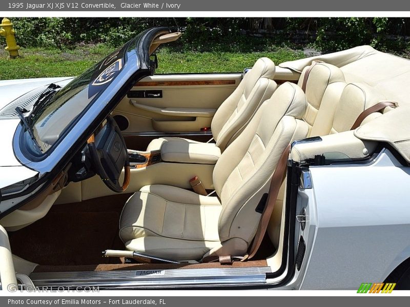 Front Seat of 1995 XJ XJS V12 Convertible