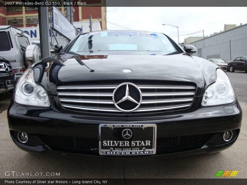 Black / Black 2007 Mercedes-Benz CLS 550