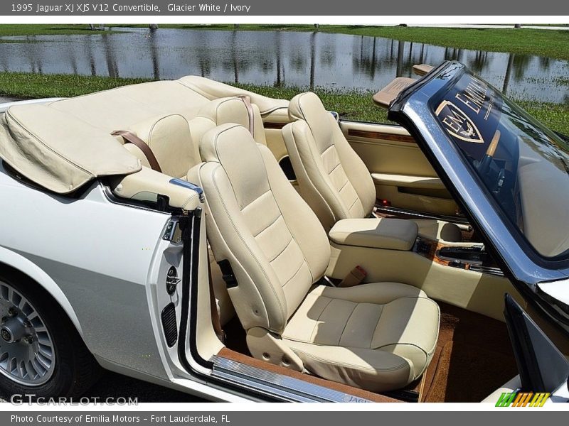 Front Seat of 1995 XJ XJS V12 Convertible