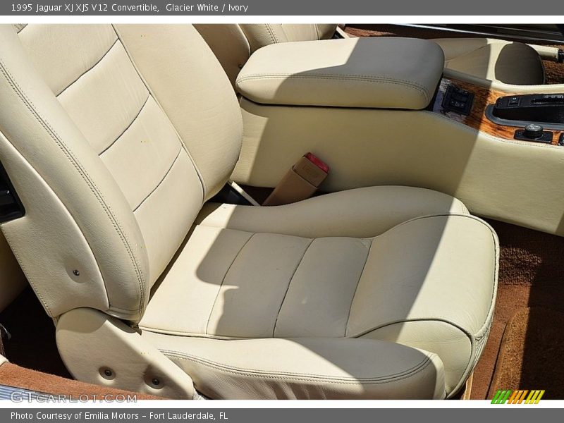 Front Seat of 1995 XJ XJS V12 Convertible