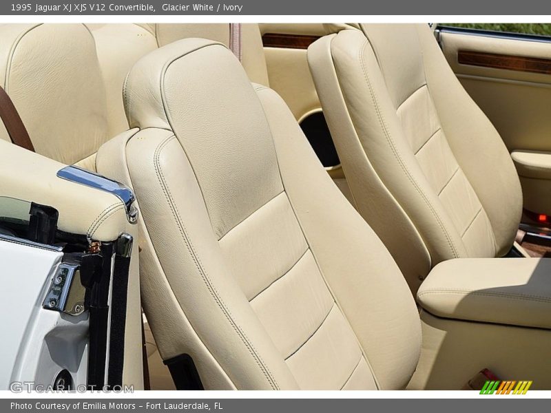 Front Seat of 1995 XJ XJS V12 Convertible