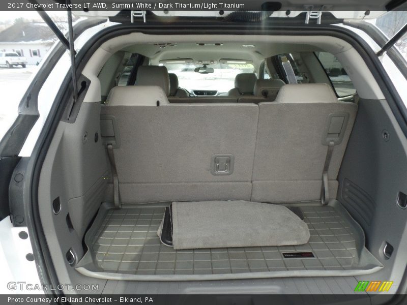 Summit White / Dark Titanium/Light Titanium 2017 Chevrolet Traverse LT AWD